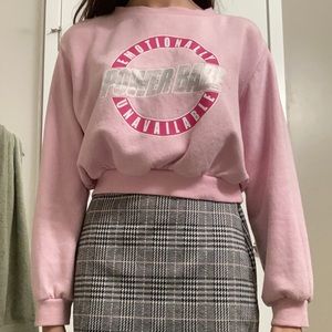 H&M pink sweatshirt
